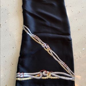 Black Classic 💯 Soft Silk scarf